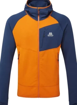 Mountain Equipment Mens Eclipse Hooded Jacket - Rust-Medieval