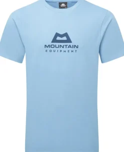 Mountain Equipment Mens Emblem Tee - Heritage Blue