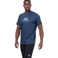 Mountain Equipment Mens Emblem Tee - Heritage Blue