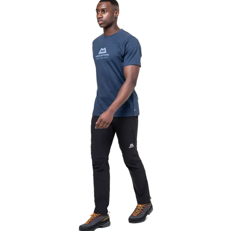 Mountain Equipment Mens Emblem Tee - Heritage Blue