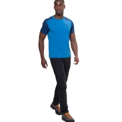 Mountain Equipment Mens Headpoint Block Tee - Sage-Flint
