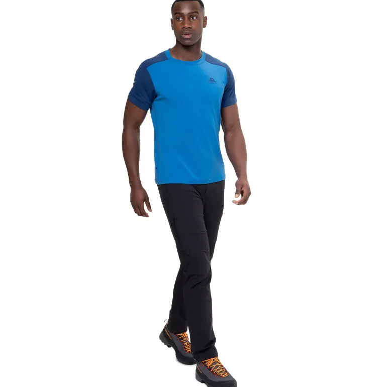 Mountain Equipment Mens Headpoint Block Tee - Sage-Flint