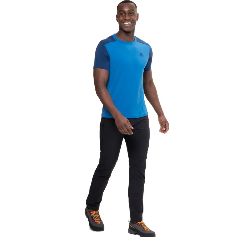 Mountain Equipment Mens Headpoint Block Tee - Sage-Flint
