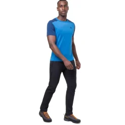 Mountain Equipment Mens Headpoint Block Tee - Sage-Flint