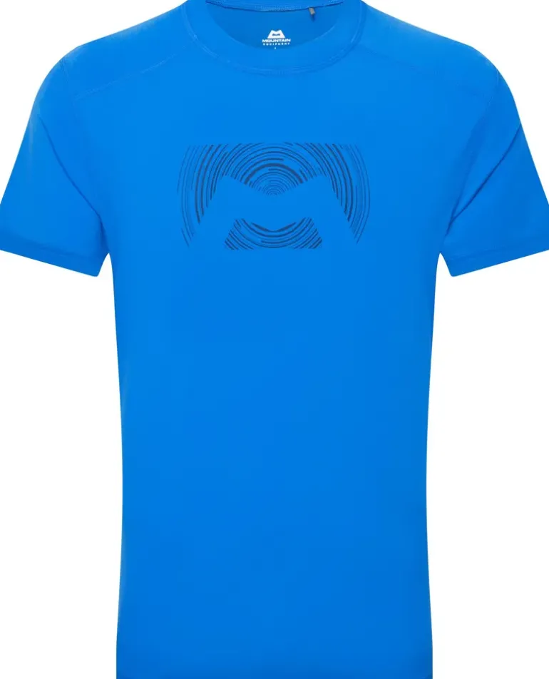 Mountain Equipment Mens Headpoint Graphic Tee - Atlantic Blue