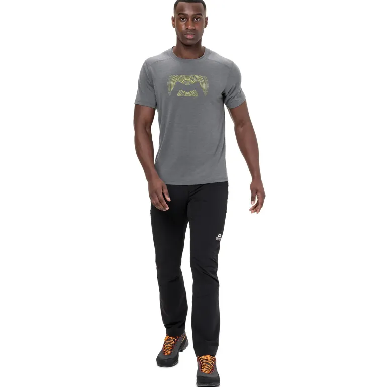 Mountain Equipment Mens Headpoint Graphic Tee - Atlantic Blue