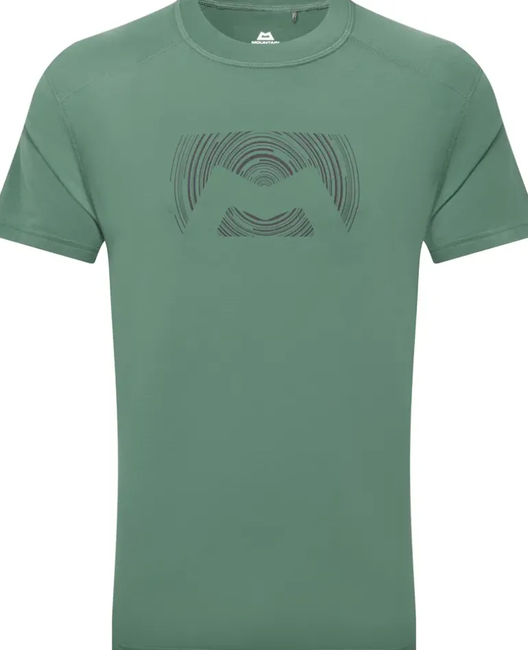 Mountain Equipment Mens Headpoint Graphic Tee - Sage