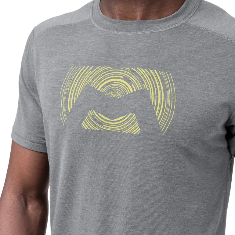 Mountain Equipment Mens Headpoint Graphic Tee - Sage