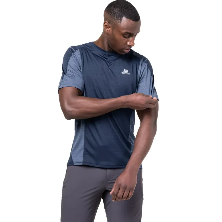 Mountain Equipment Mens Ignis Tee - Admiral-Atlantic