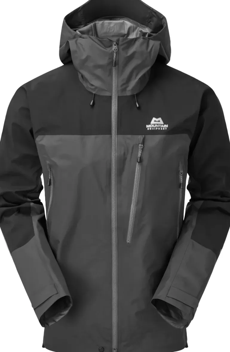 Mountain Equipment Mens Lhotse Jacket - Anvil Grey-Black
