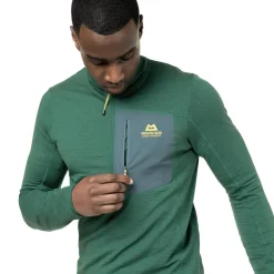 Mountain Equipment Mens Lumiko Zip-T Fleece - Merlot-Cardinal
