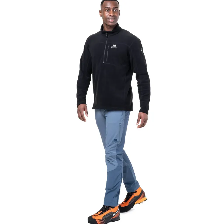 Mountain Equipment Mens Micro Zip-T Fleece - Admiral Blue