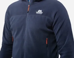 Mountain Equipment Mens Micro Zip Fleece Jacket - Slate Green