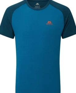Mountain Equipment Mens Nava Crew - Mykonos-Majolica