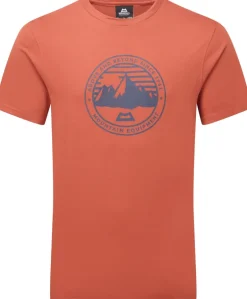 Mountain Equipment Mens Roundel Tee - Etruscan Red