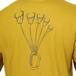 Mountain Equipment Mens Yorik On Wire Tee - Etruscan Red