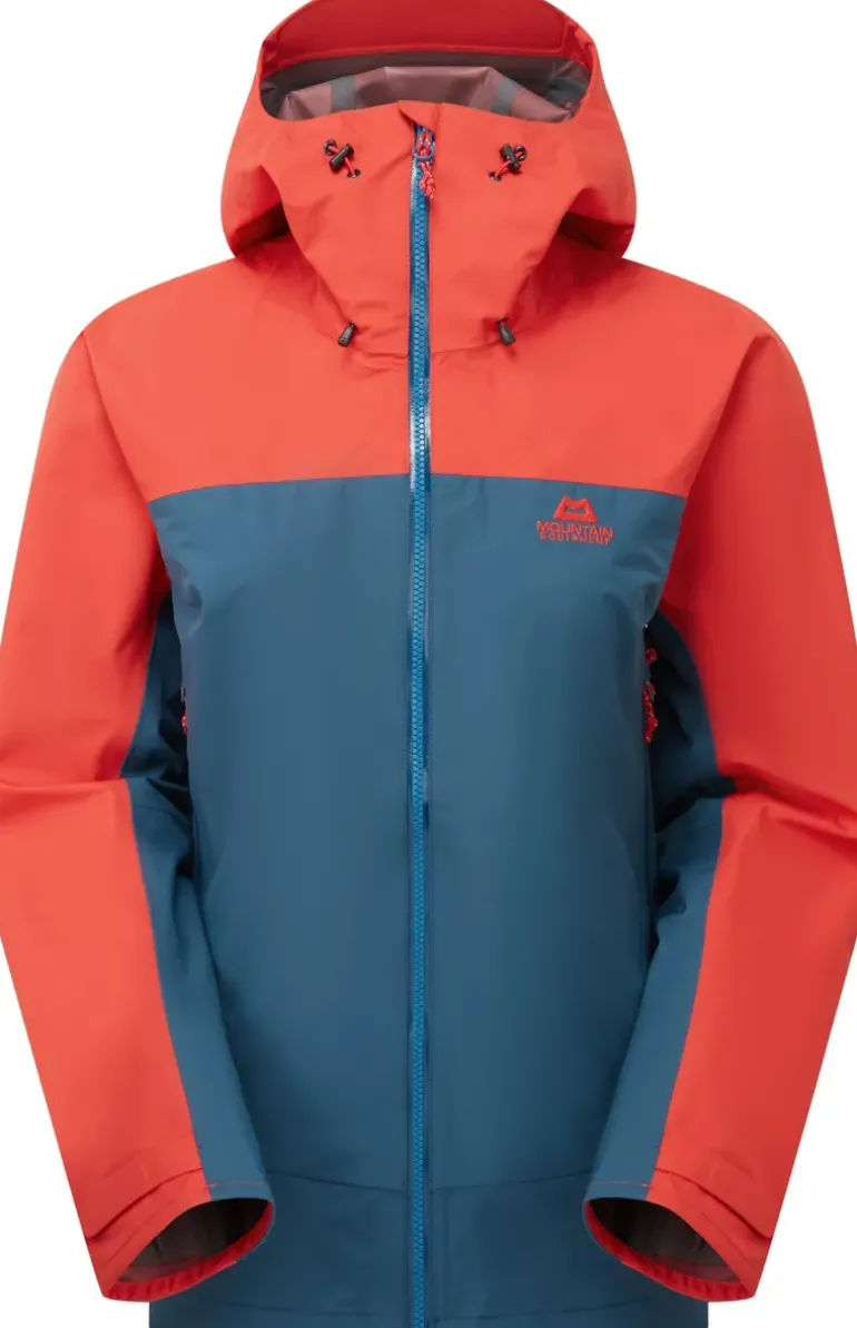 Mountain Equipment Womens Odyssey Jacket - Majolica-Chili