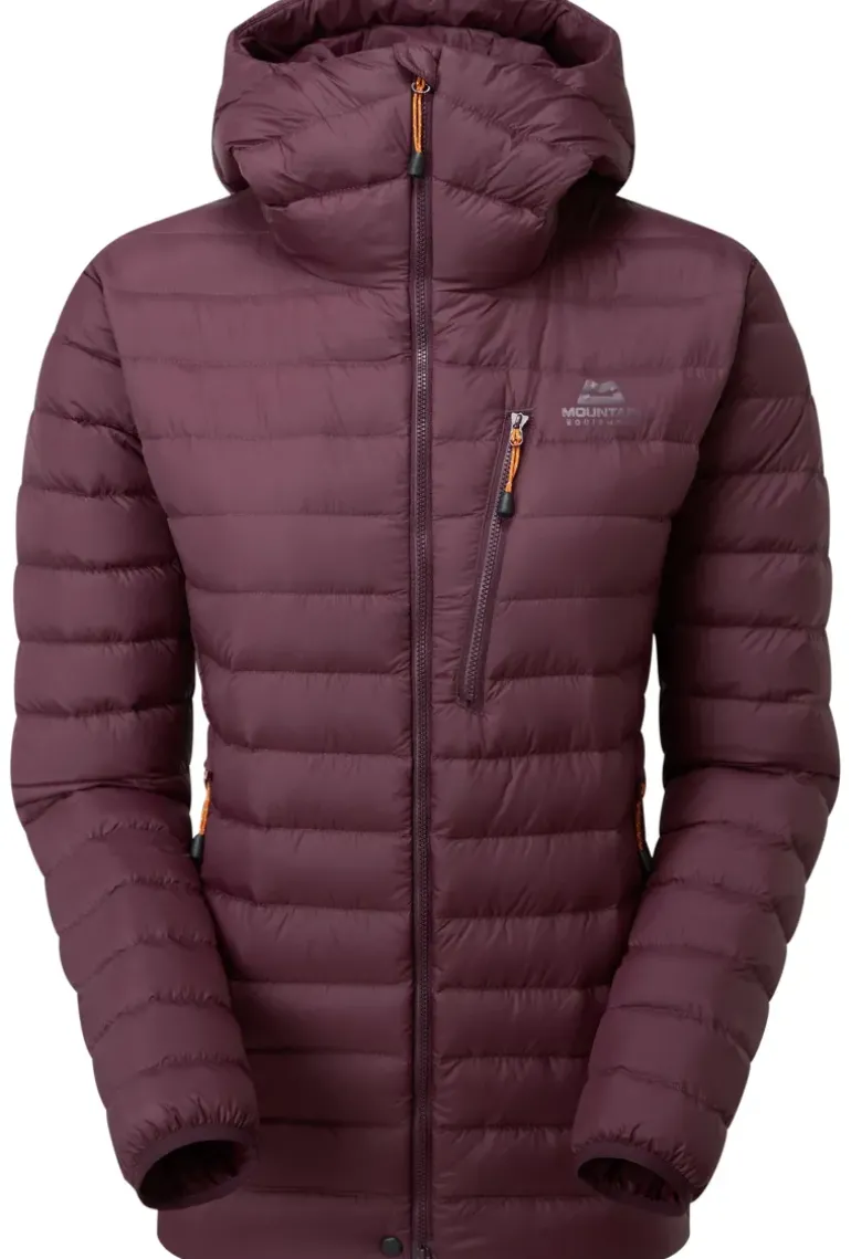 Mountain Equipment Womens Earthrise Hooded Jacket - Raisin