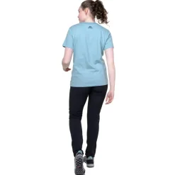 Mountain Equipment Womens Alpenglow Tee - Tee Aqua