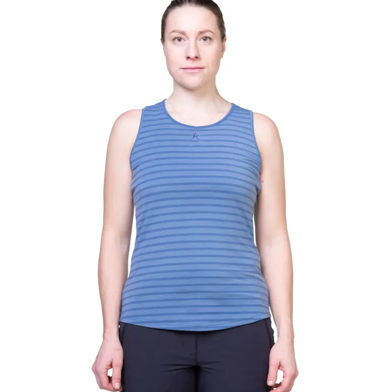 Mountain Equipment Womens Equinox Vest - Lichen Stripe