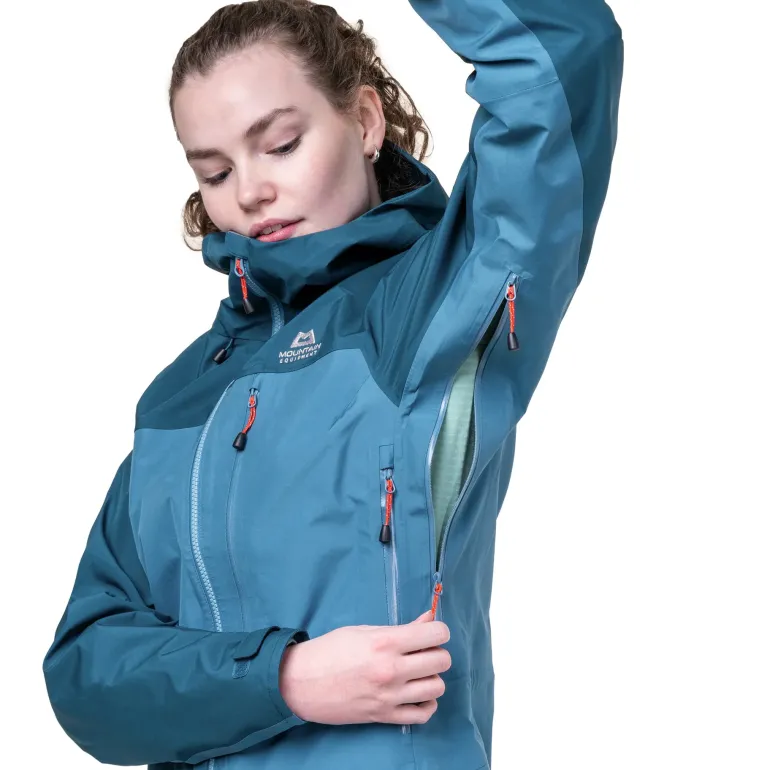 Mountain Equipment Womens Makalu Jacket - Mykonos-Majolica
