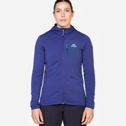 Mountain Equipment Womens Lumiko Hooded Jacket - Amethyst-Medieval