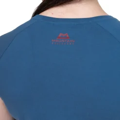 Mountain Equipment Womens Mountain Flower Tee - Aqua