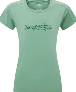 Mountain Equipment Womens Headpoint Skyline Tee - Lichen