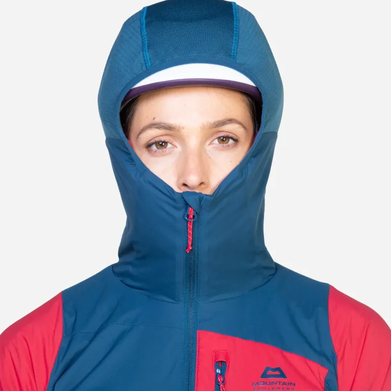 Mountain Equipment Womens Switch Pro Hooded Jacket - Majolica-Capsicum