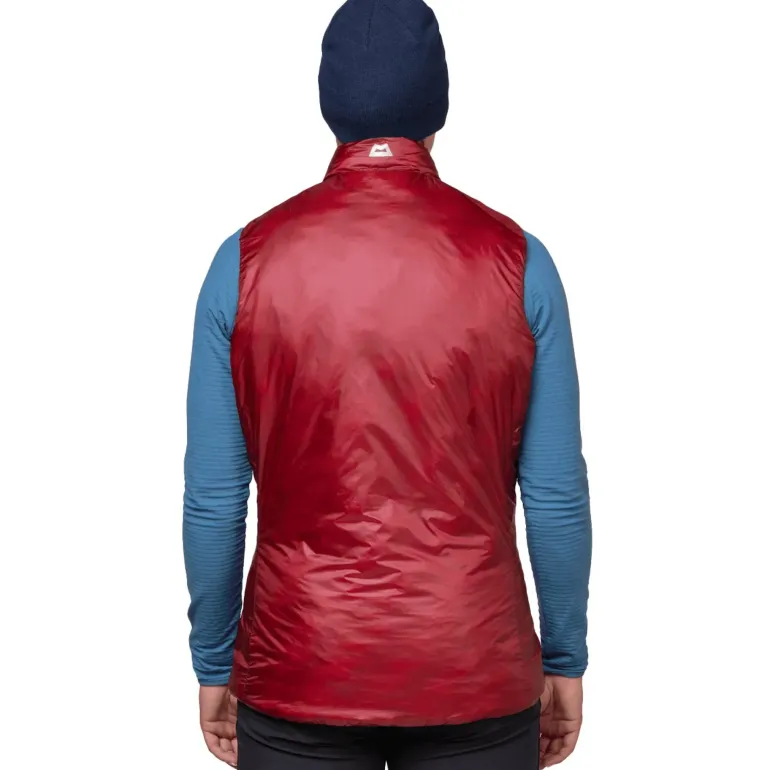 Mountain Equipment Womens Oreus Vest - Merlot-Admiral Blue