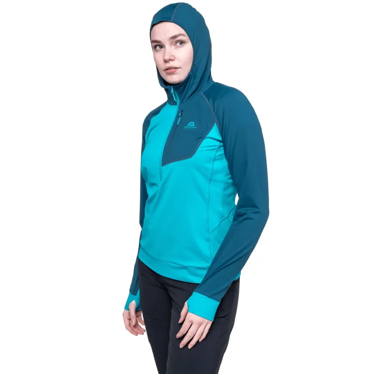 Mountain Equipment Womens Aiguille Hooded Top - Sage