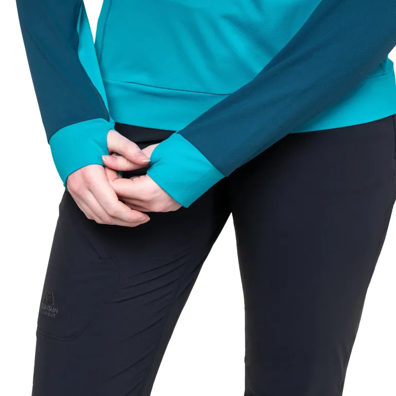 Mountain Equipment Womens Aiguille Hooded Top - Sage