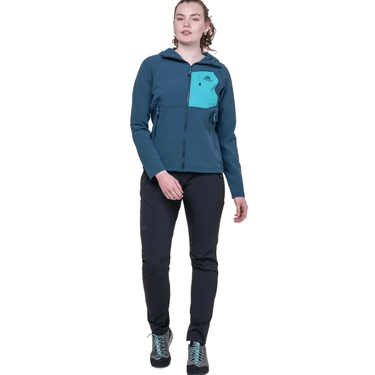 Mountain Equipment Womens Arrow Hooded Jacket - Dusk-Topaz