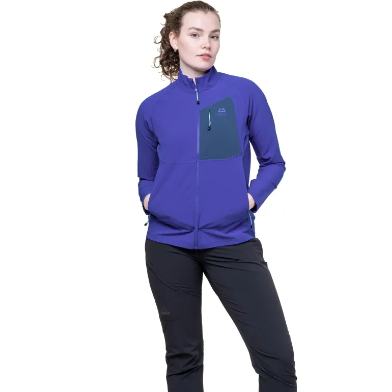 Mountain Equipment Womens Arrow Jacket - Topaz-Dusk