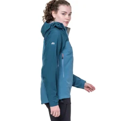 Mountain Equipment Womens Makalu Jacket - Topaz-Majolica
