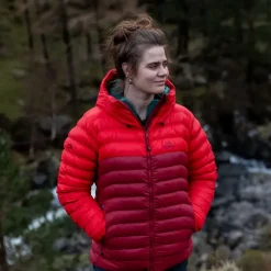 Mountain Equipment Womens Superflux Jacket - Chili Red-Merlot