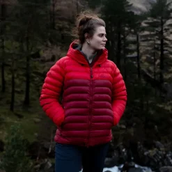 Mountain Equipment Womens Superflux Jacket - Chili Red-Merlot