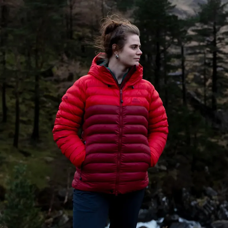 Mountain Equipment Womens Superflux Jacket - Chili Red-Merlot