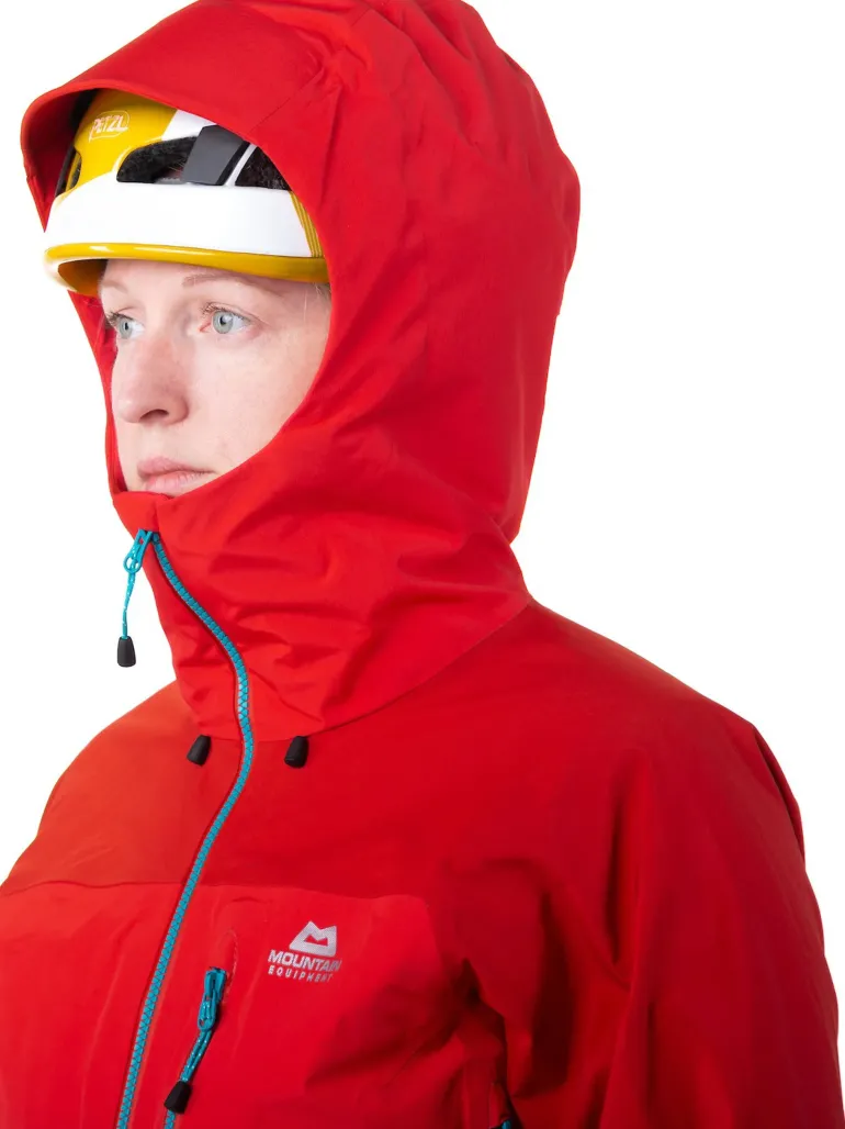 Mountain Equipment Womens Manaslu Jacket - Imperial Red-Crimson