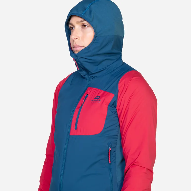 Mountain Equipment Womens Switch Pro Hooded Jacket - Deep Teal