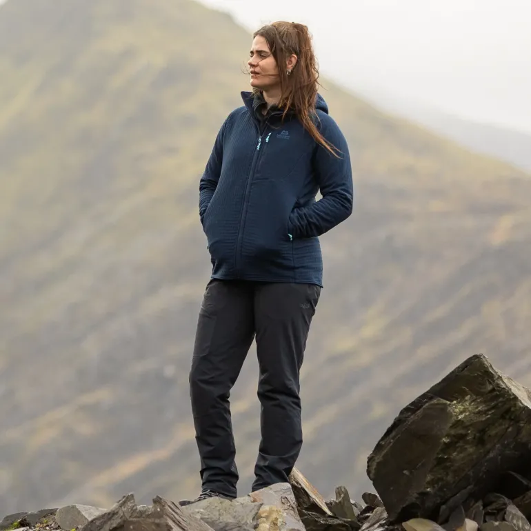 Mountain Equipment Womens Shroud Hooded Jacket - Cosmos