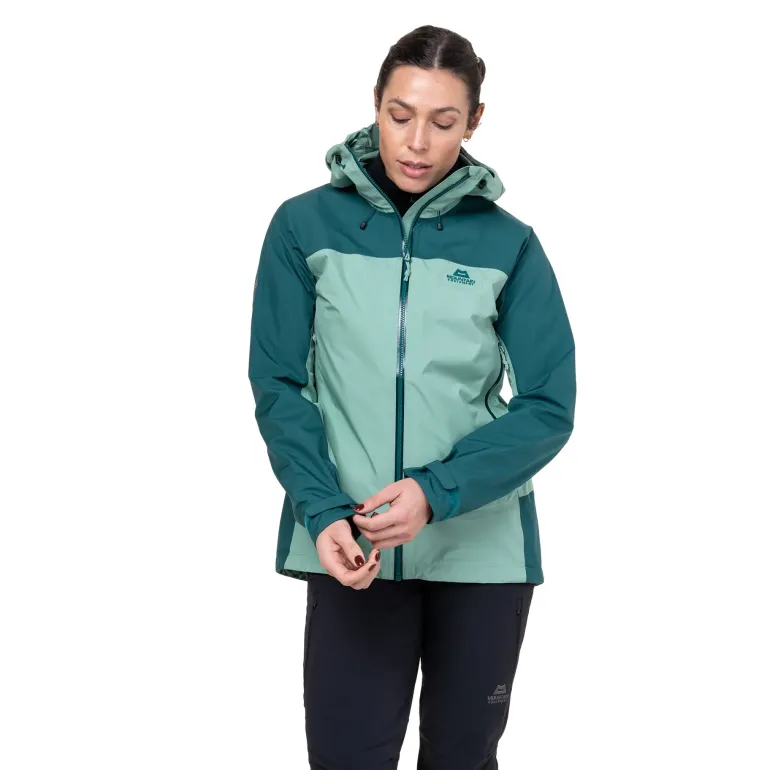 Mountain Equipment Womens Tacul Jacket - Lichen-DeepTeal