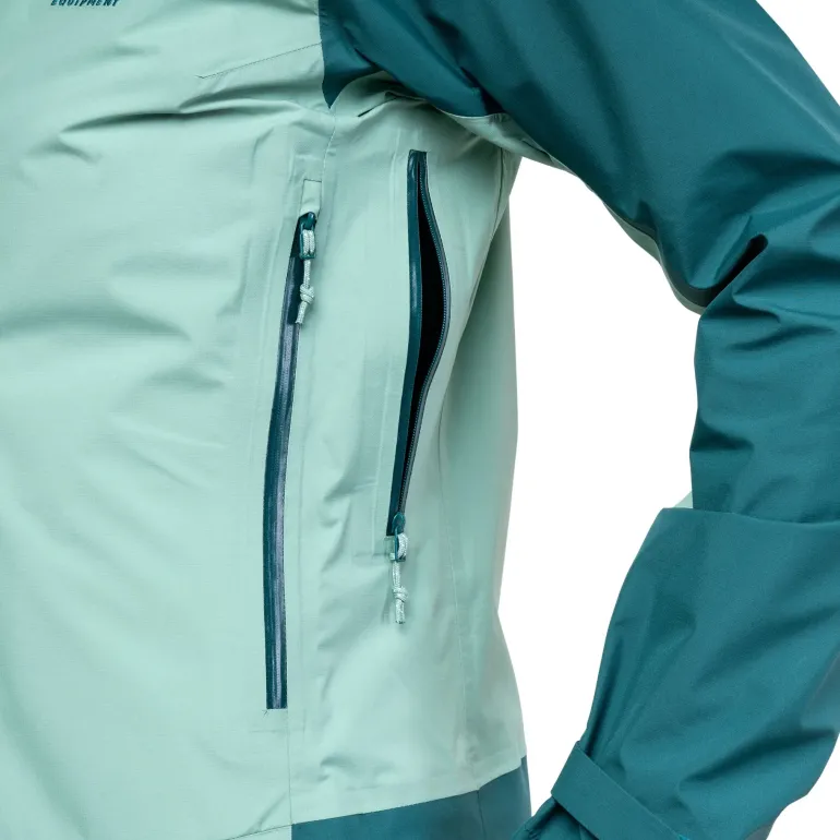 Mountain Equipment Womens Tacul Jacket - Lichen-DeepTeal
