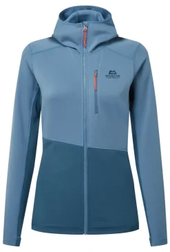 Mountain Equipment Womens Durian Hooded Jacket - Stellar-Majolica