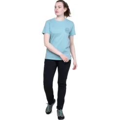 Mountain Equipment Womens Alpenglow Tee - Stellar Blue