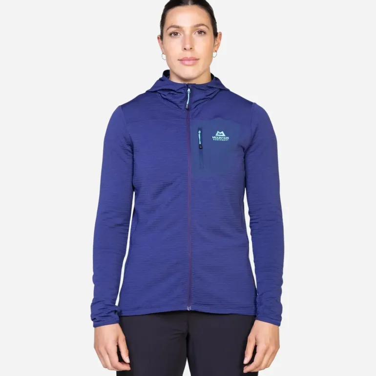 Mountain Equipment Womens Lumiko Hooded Jacket - Hibiscus-Tibetan