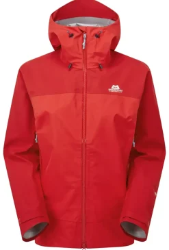 Mountain Equipment Womens Saltoro Jacket - Imperial Red-Crimson
