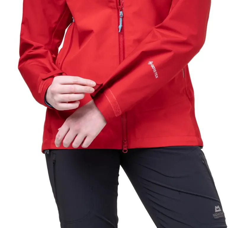 Mountain Equipment Womens Saltoro Jacket - Imperial Red-Crimson