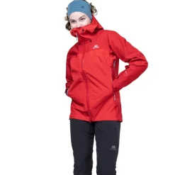 Mountain Equipment Womens Saltoro Jacket - Imperial Red-Crimson