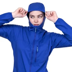 Mountain Equipment Womens Aerofoil Hooded Jacket - Vivid Blue